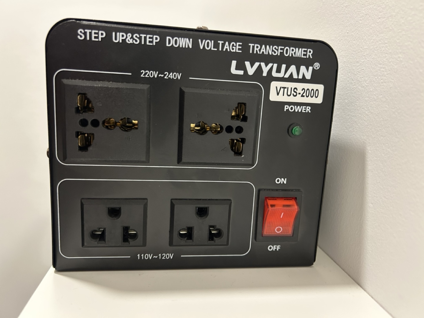 LVYUAN VTUS-2000 2000W Step-Up/Step-Down Voltage Transformer