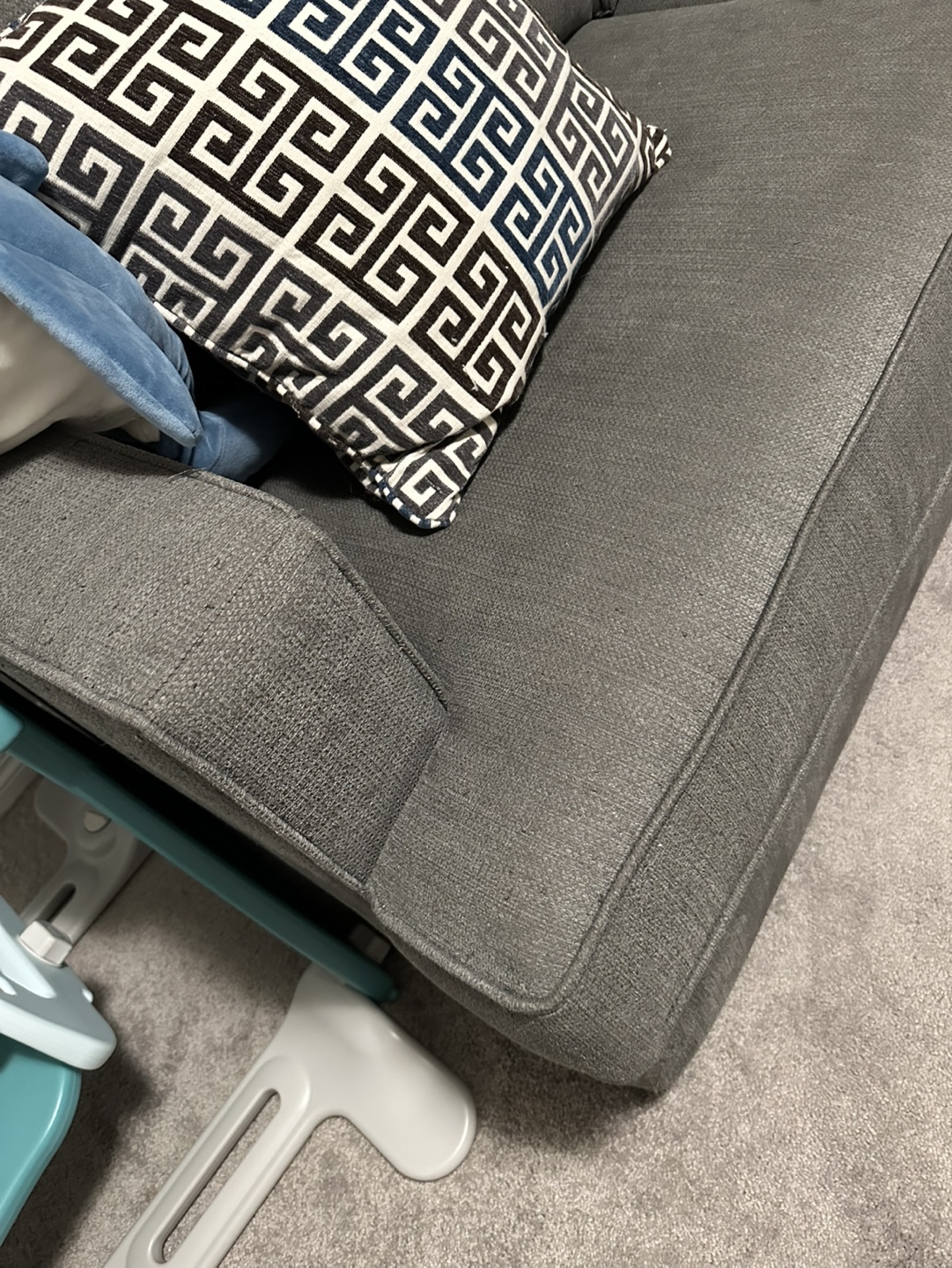 Grey Sectional Sofa - photo 3