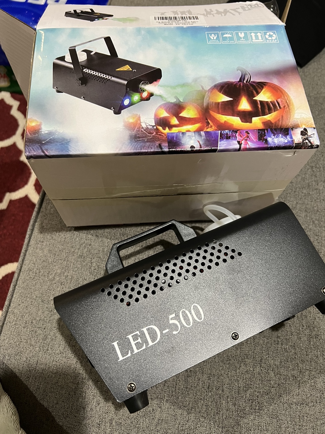500W LED Fog Machine with Remote - photo 4