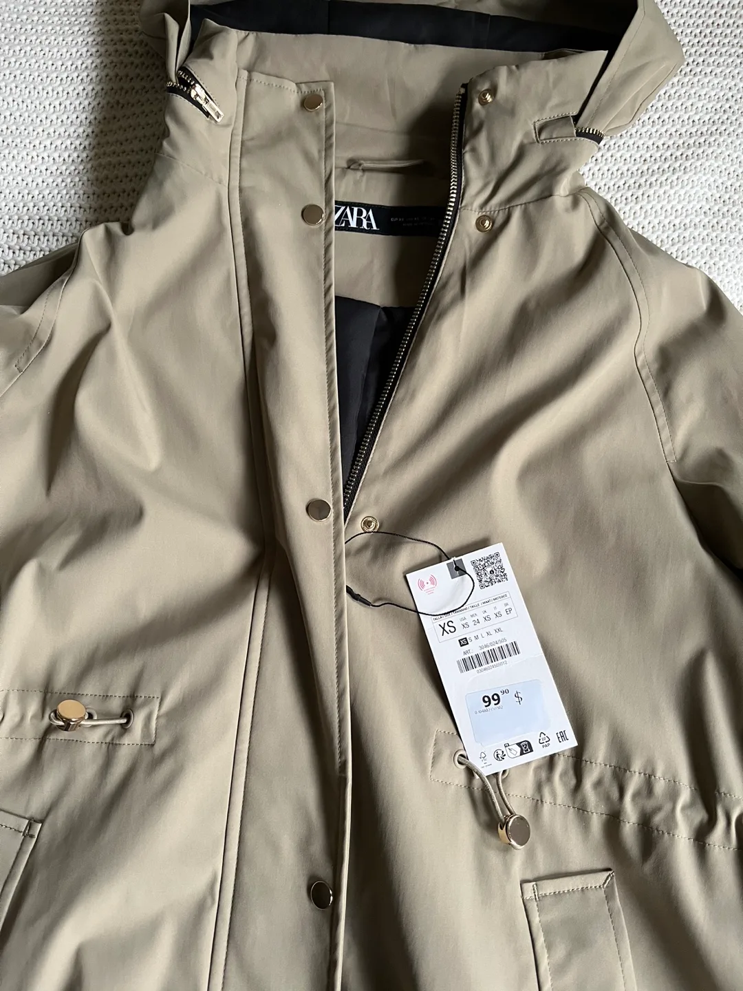 ZARA Hooded jacket  - Brand new with tag image indicator(5)
