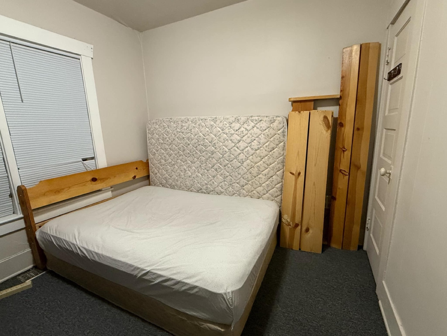 Double bed frame and mattress - photo 3