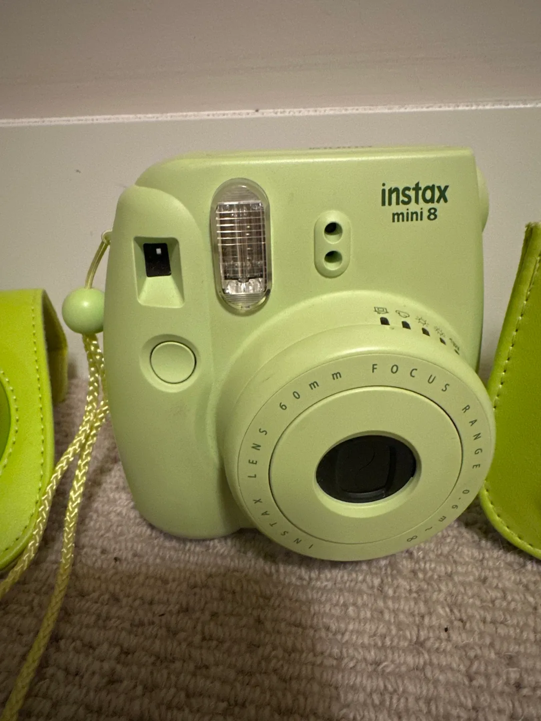 Instax Mini 8 Pastel Green Instant Camera "🧡" image indicator(2)