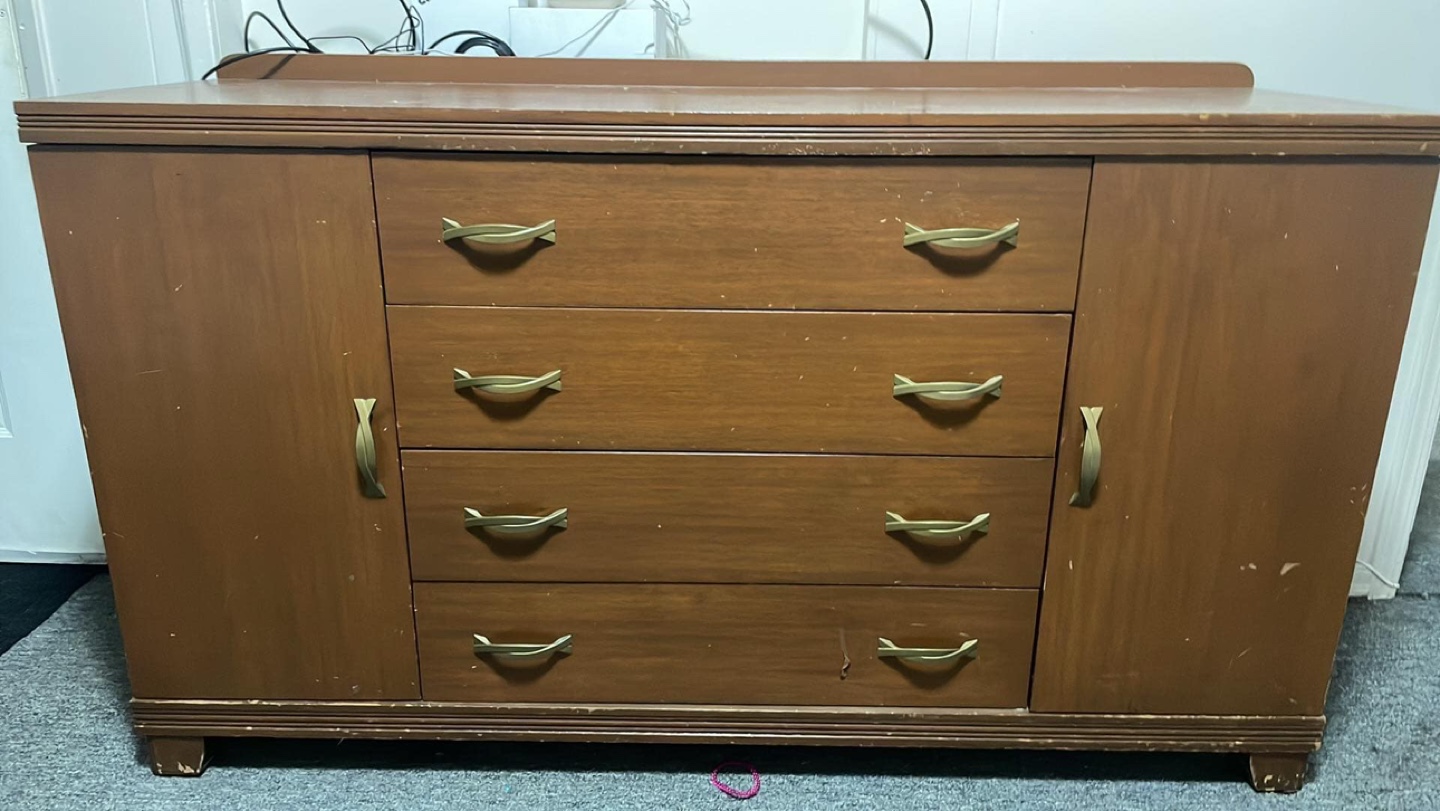 Vintage Wooden Chest of Drawers