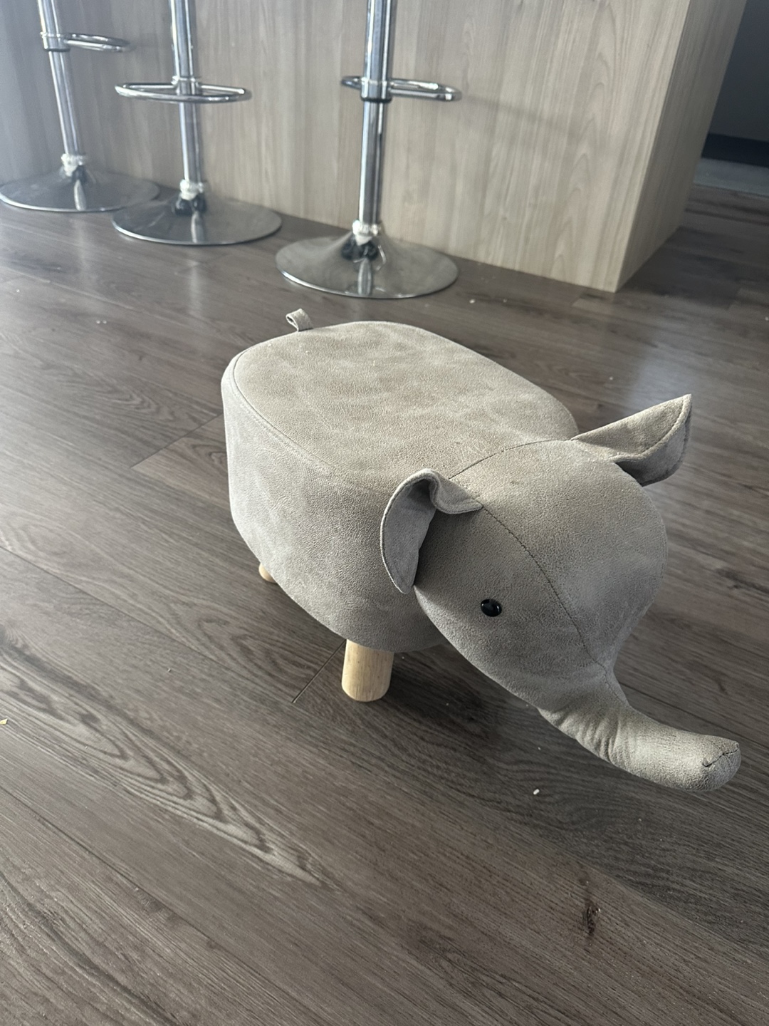 Adorable Elephant Shaped Ottoman Stool 🧡 - photo 2