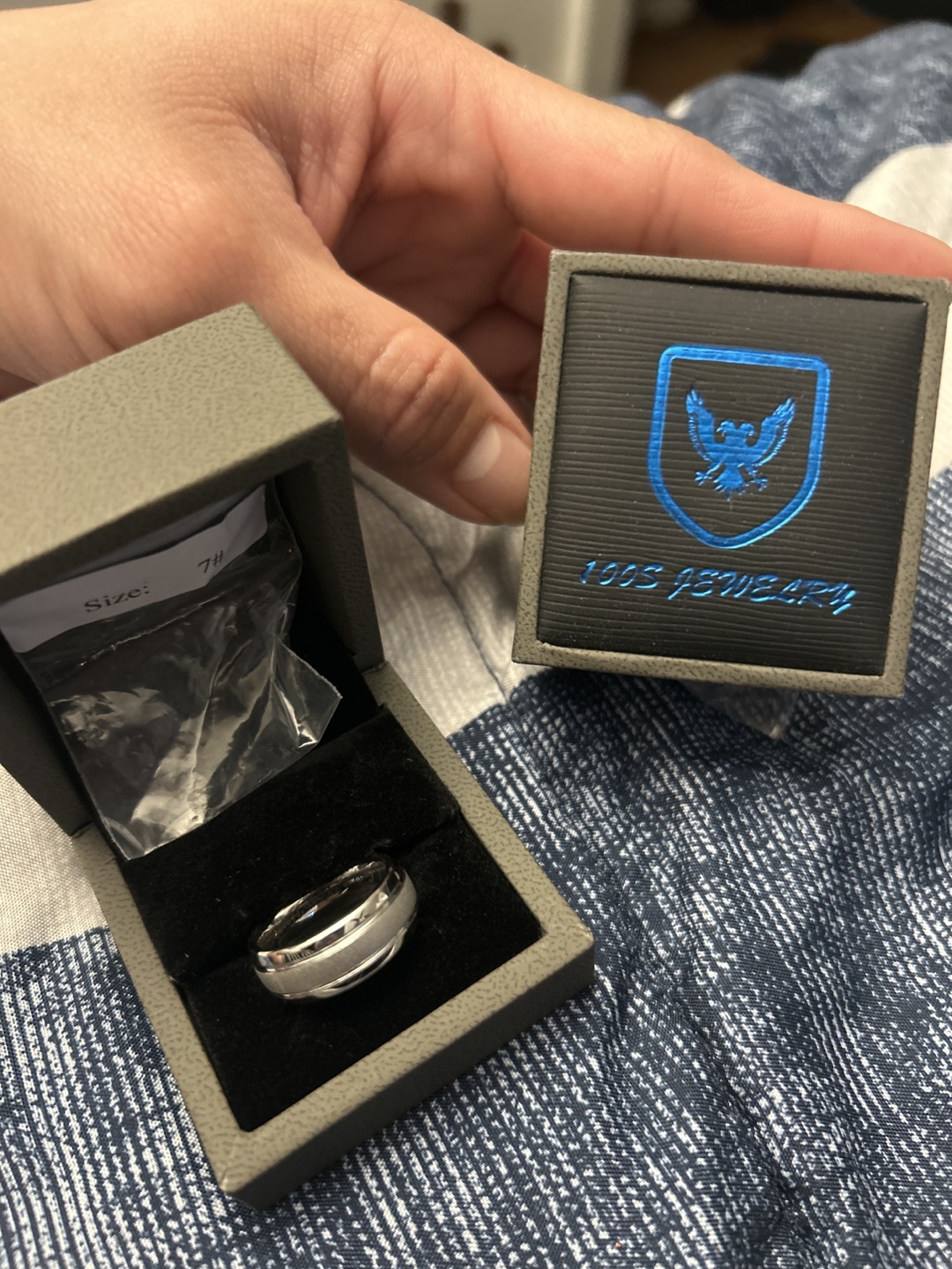Men Tungsten Ring