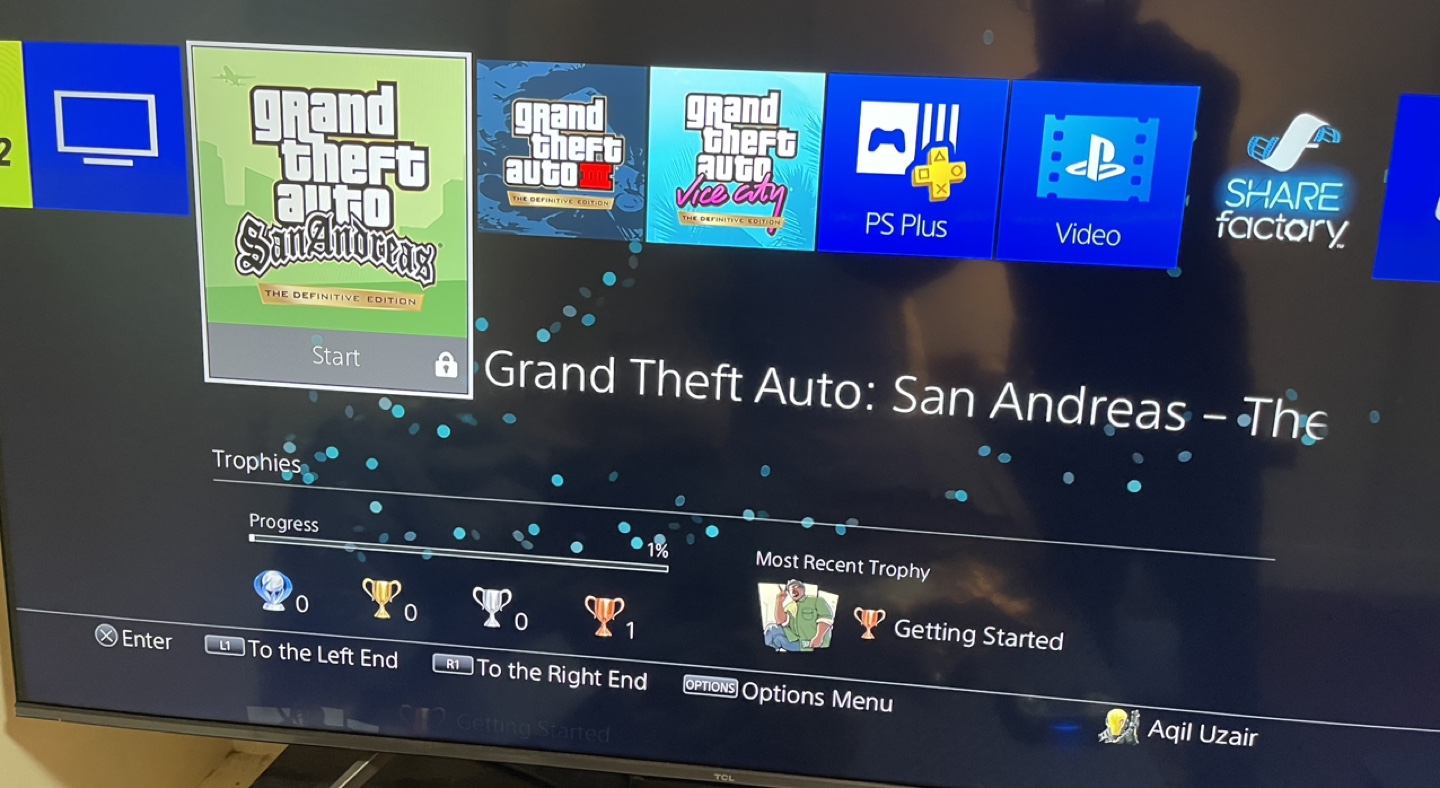 PlayStation 4 Slim (1TB) - PS4 with GTA 5 (CD)