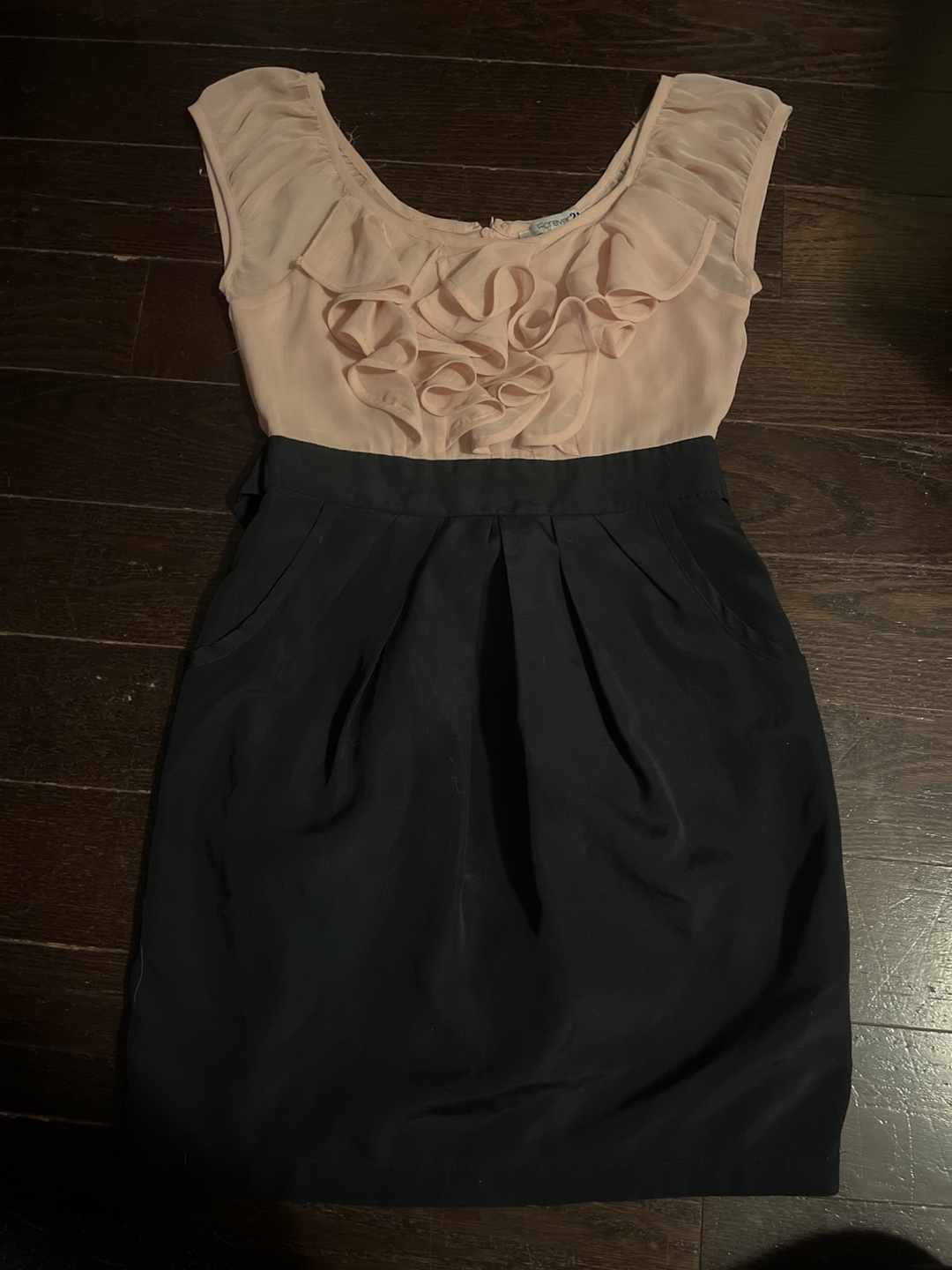 Forever 21 Pink and Black Dress