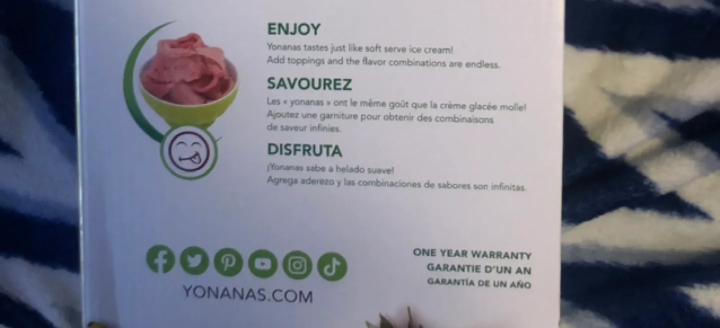 Yonanas  Healthy Dessert Maker image indicator(7)