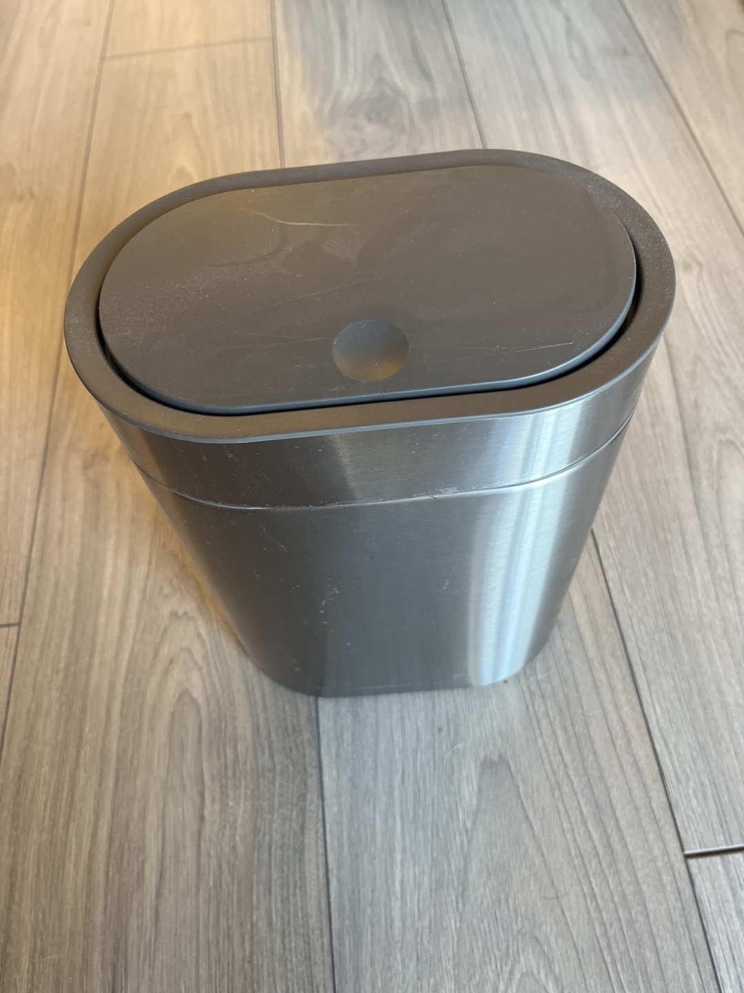🧡Ikea Stainless Steel Trash Can with Lid
