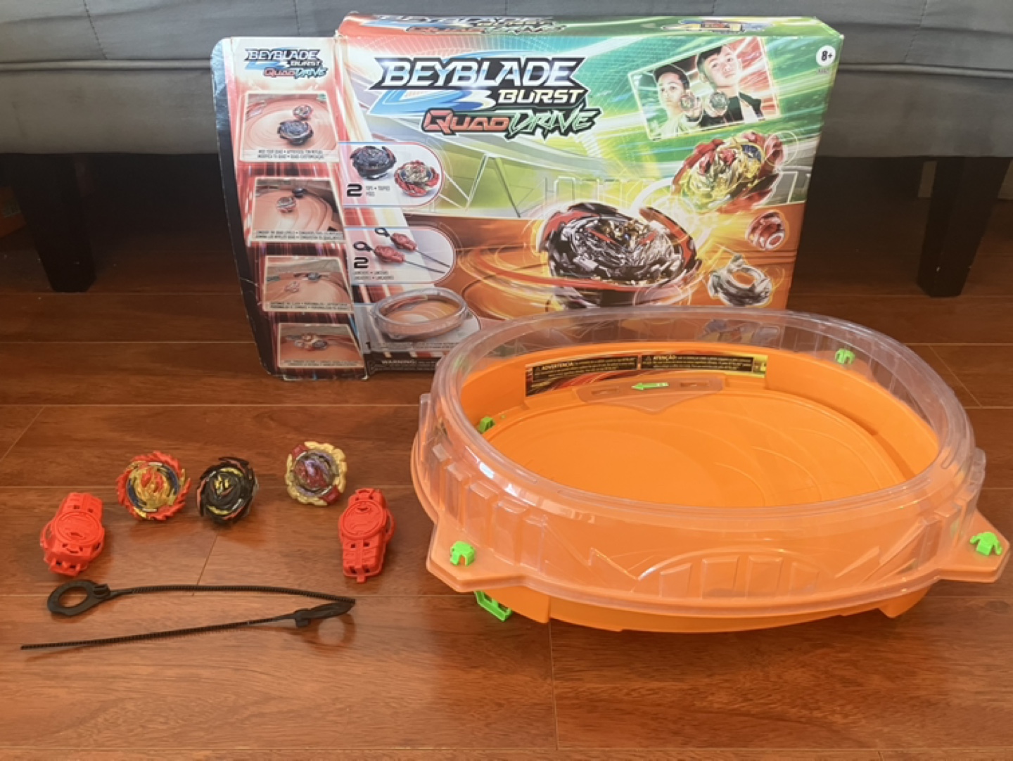 Beyblade Burst QuadDrive Battle Set with Beystadium