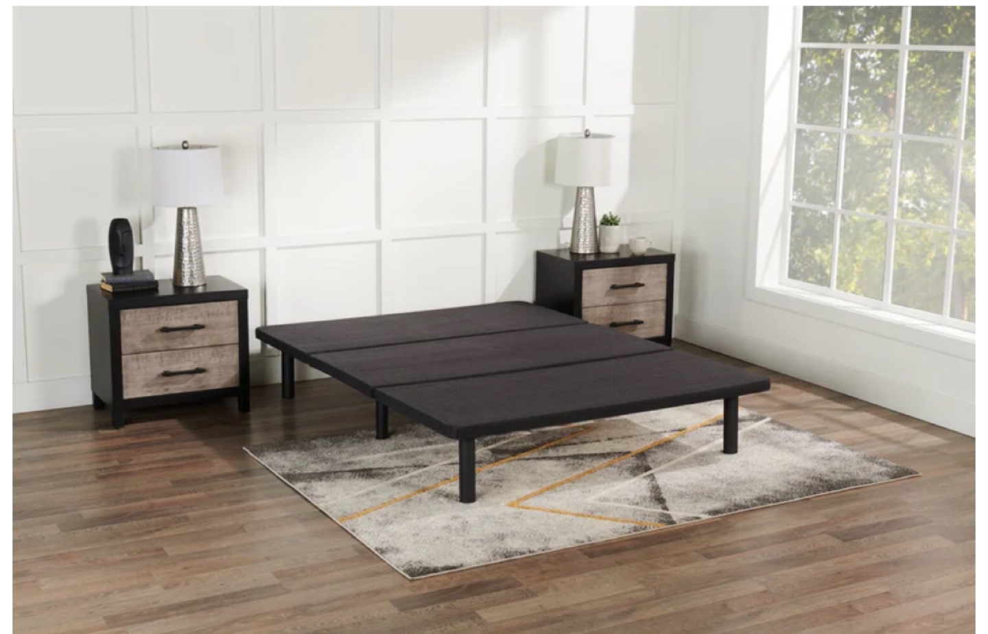 Queen Platform Bed Base - Like New - photo 3