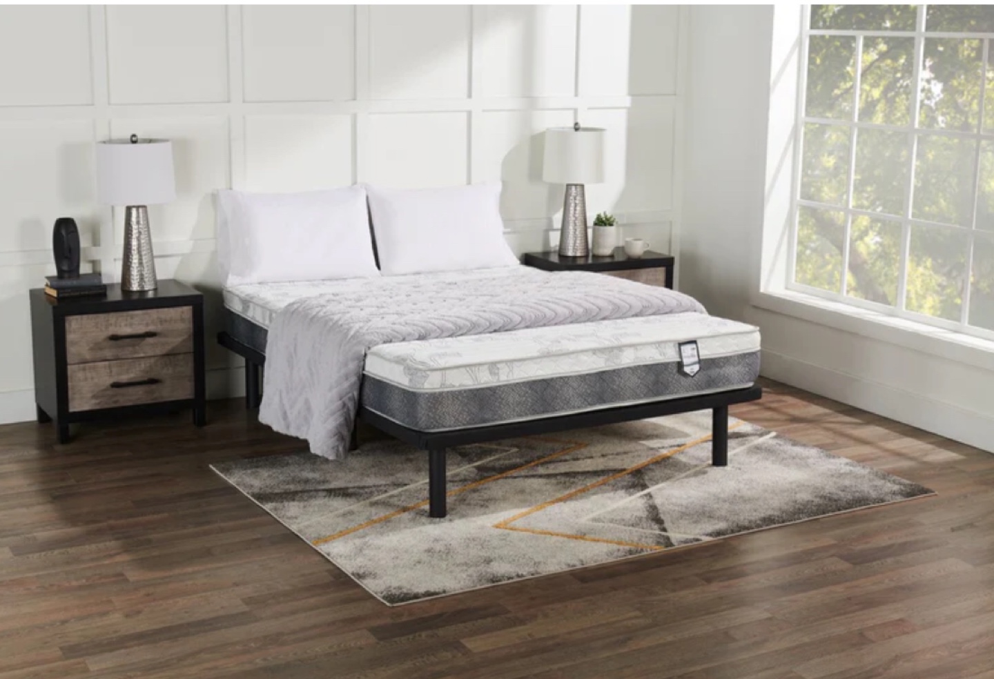 Queen Platform Bed Base - Like New - photo 5