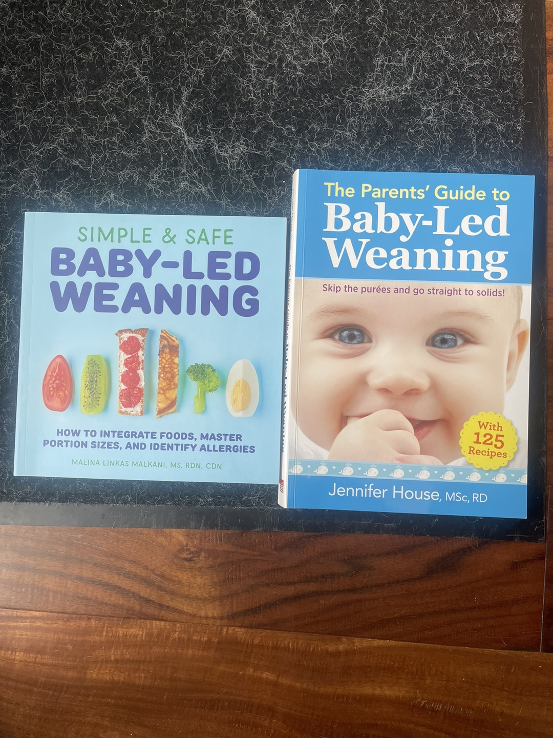 Two Baby-Led Weaning Cookbooks