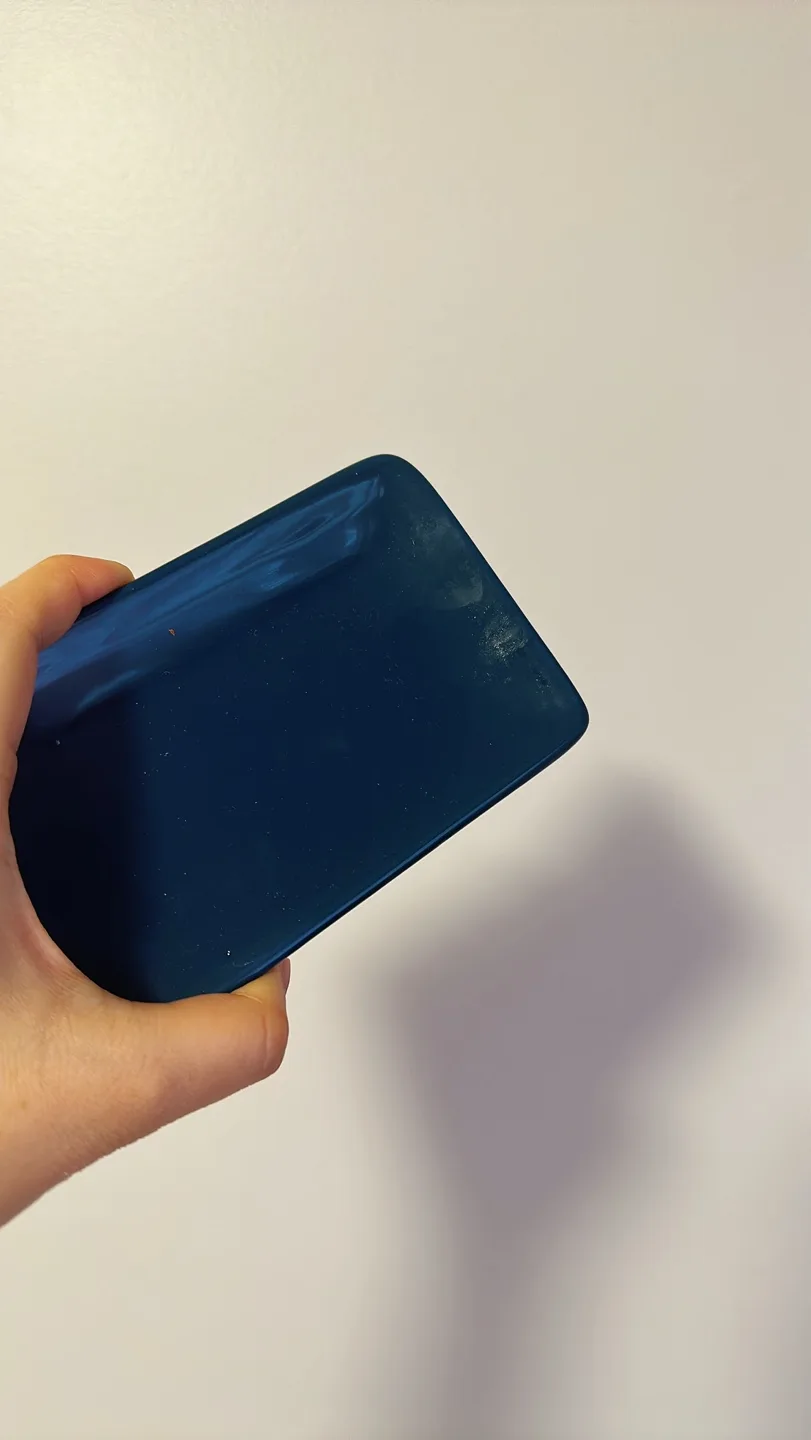 (used) navy toothbrush holder & soap dish #freecycle image indicator(3)