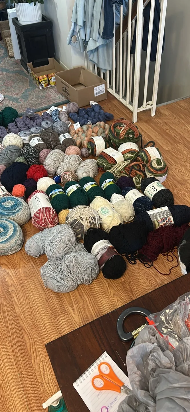 Yarn Lot - Various Colours and Weights thumbnail