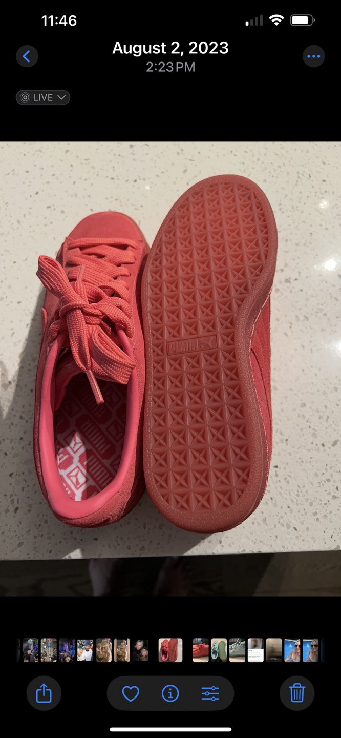 Puma Suede Classic Sneakers - Coral - photo 2