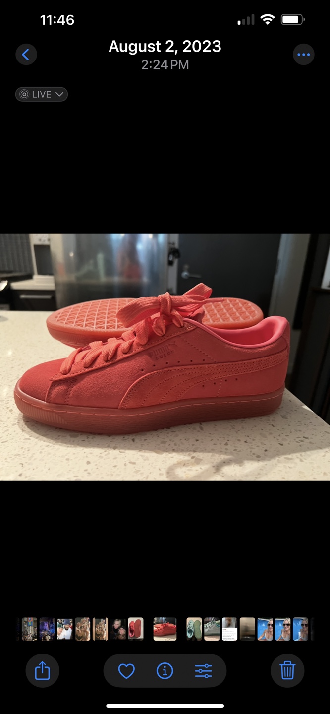 Puma Suede Classic Sneakers - Coral