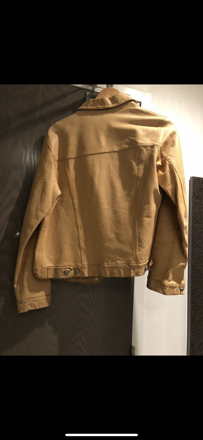 GAP Leather Jacket - Size M