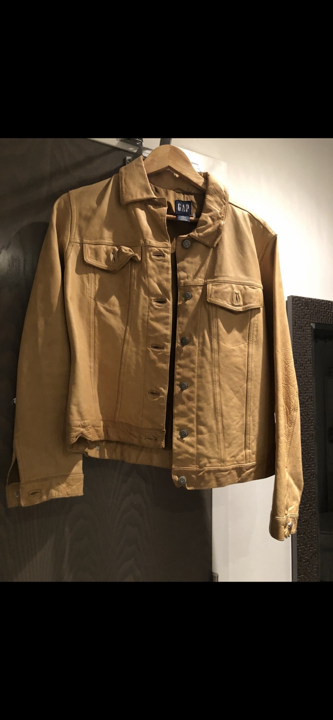 GAP Leather Jacket - Size M - photo 3