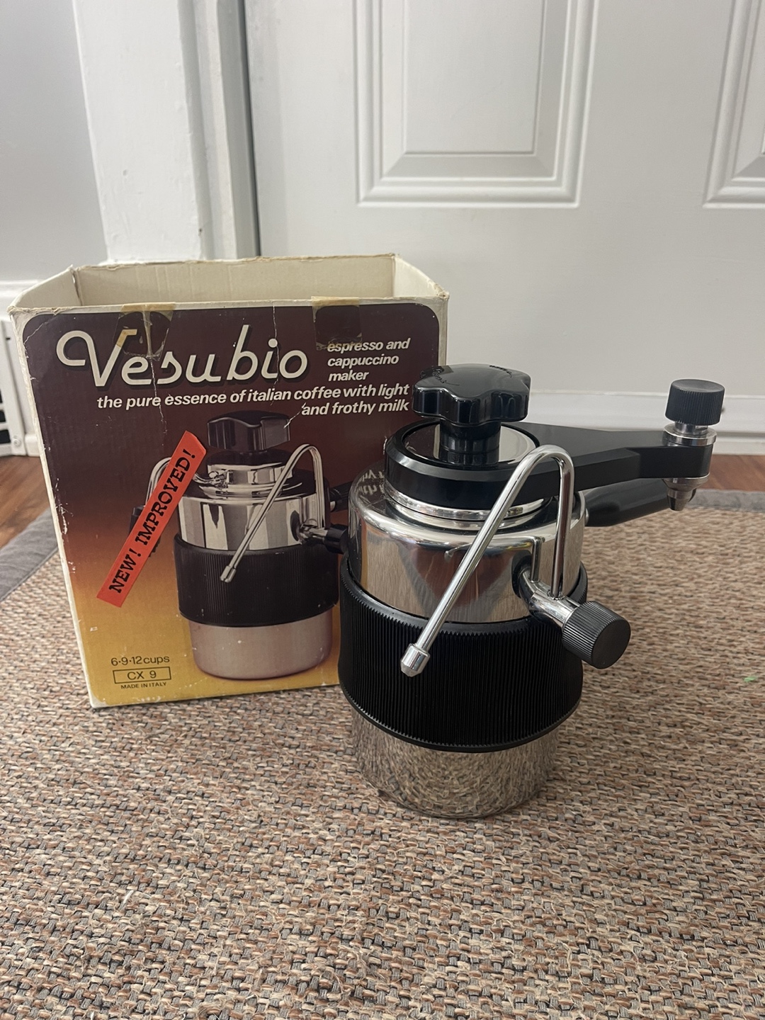 Vintage Vesubio Espresso and Cappuccino Maker