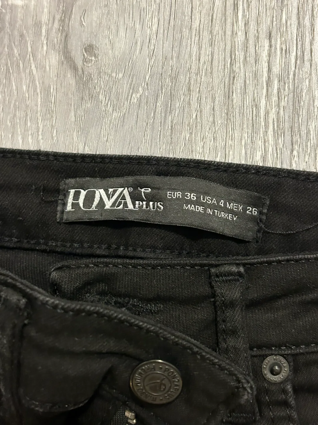 Two pairs of black skinny jeans image indicator(2)