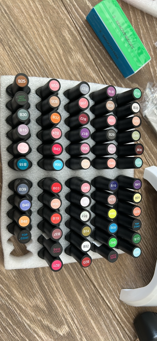 JOSIONE UV Gel Nail Polish Kit with 58 Colours - photo 2