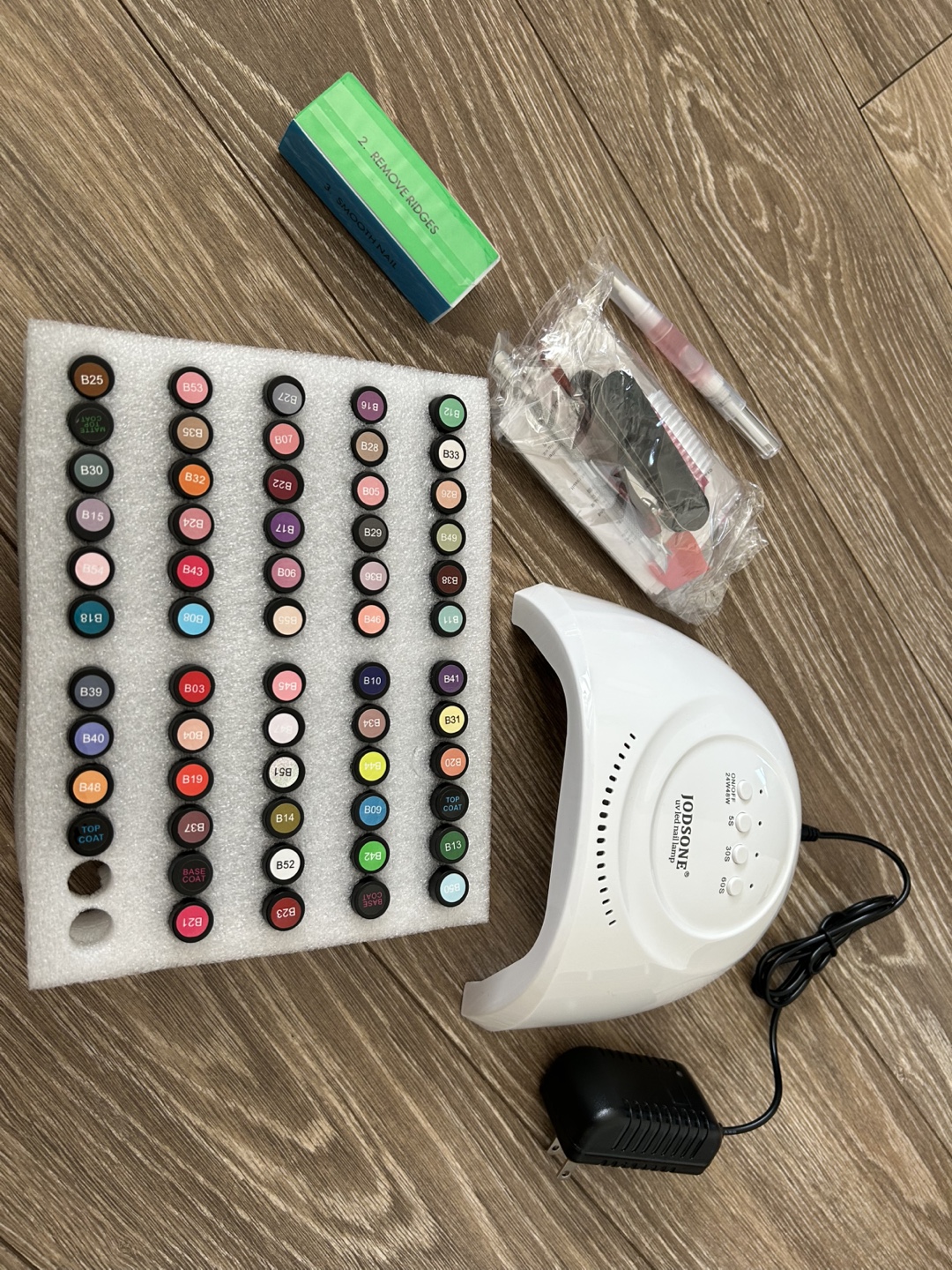 JOSIONE UV Gel Nail Polish Kit with 58 Colours
