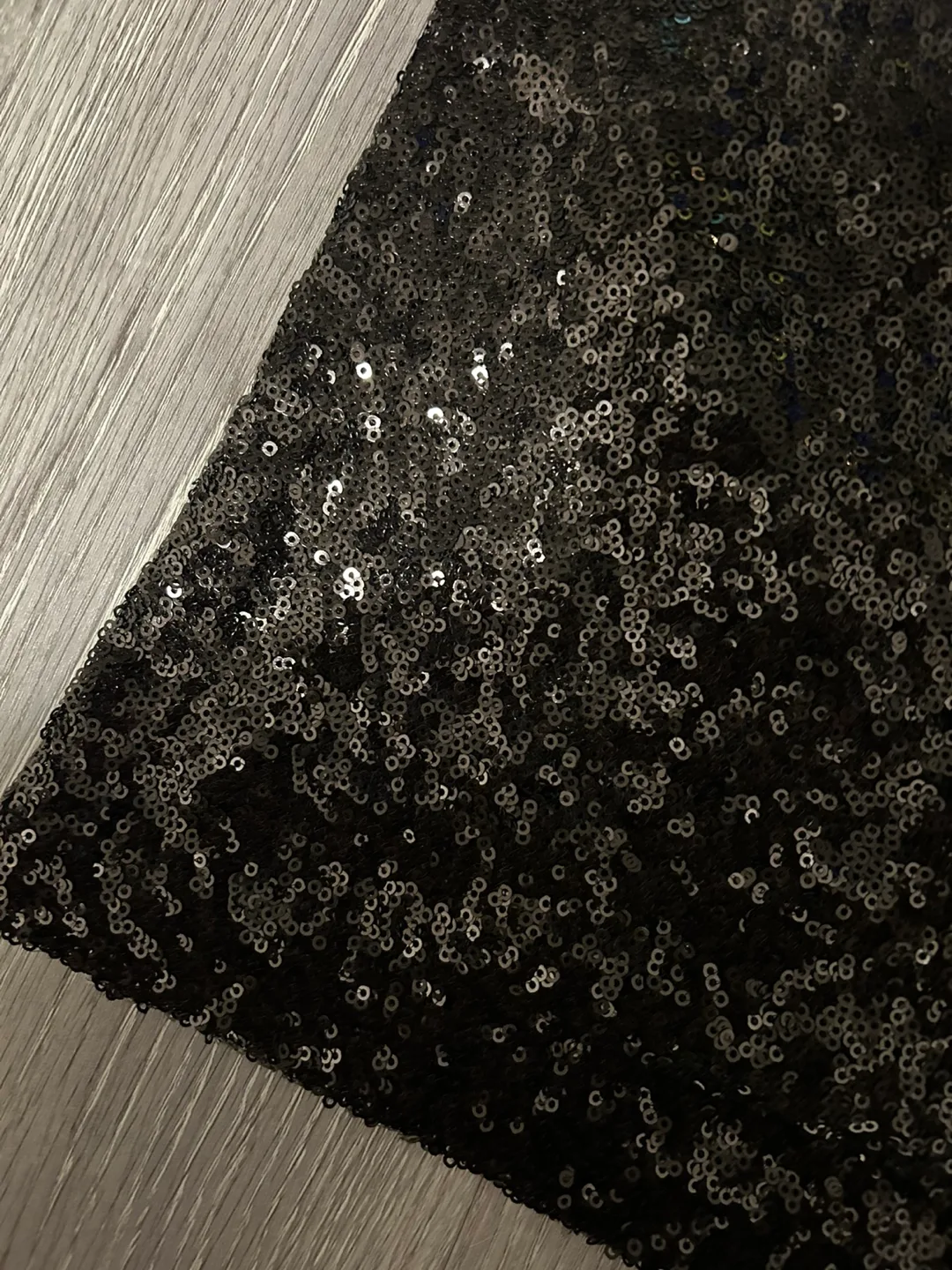 Black Sequin Mini Skirt image indicator(2)