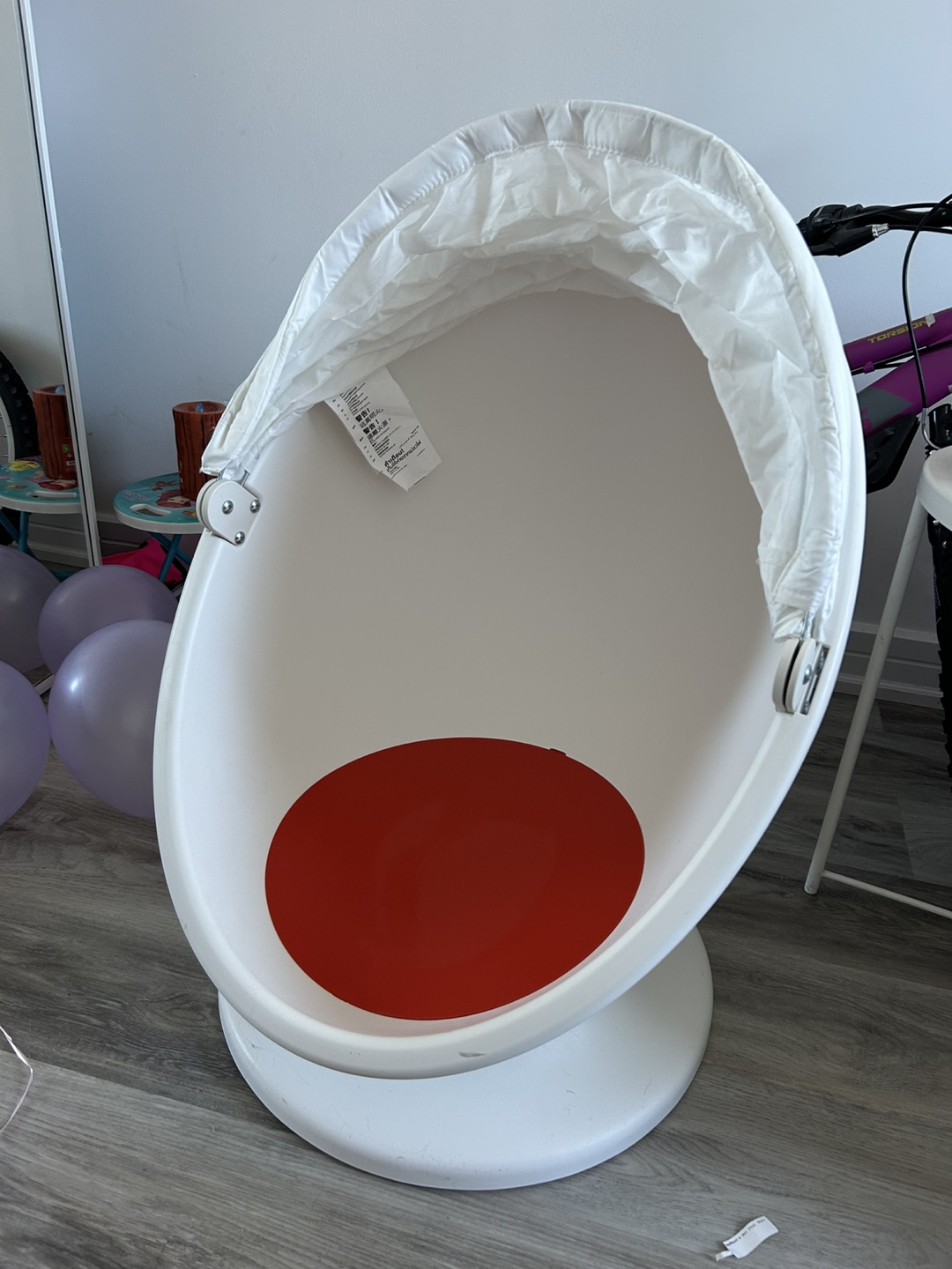 IKEA PS 2014 Children's Egg Chair with Canopy
