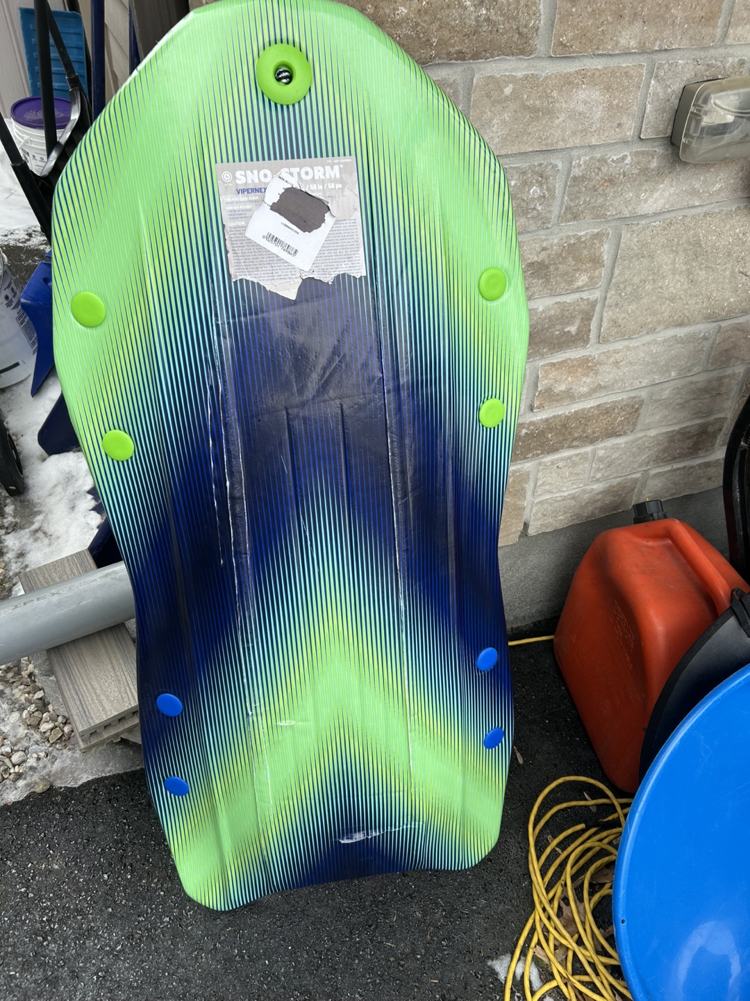 Sno Storm Viper Snow Sled - photo 2