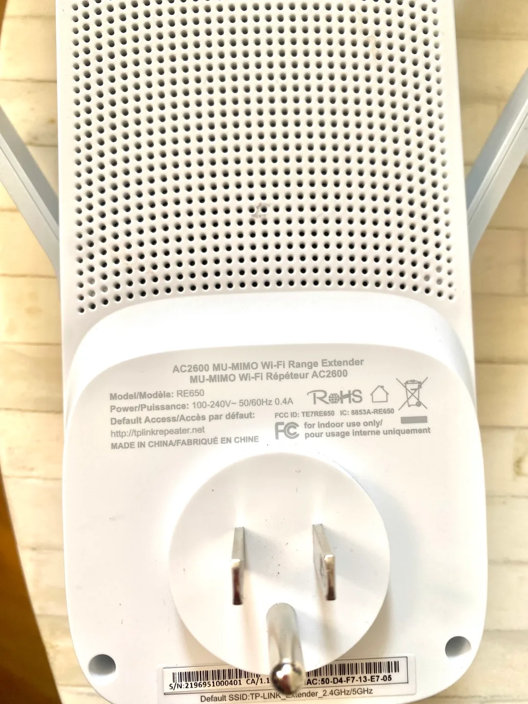 TP-Link AC2600 WiFi Range Extender image indicator(8)