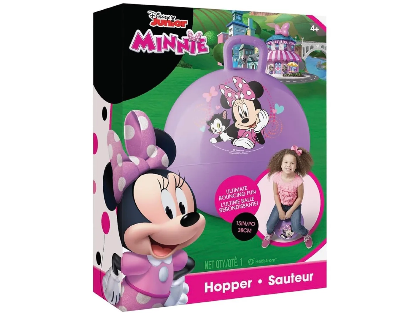 Pink Minnie Mouse Hop Ball image indicator(2)