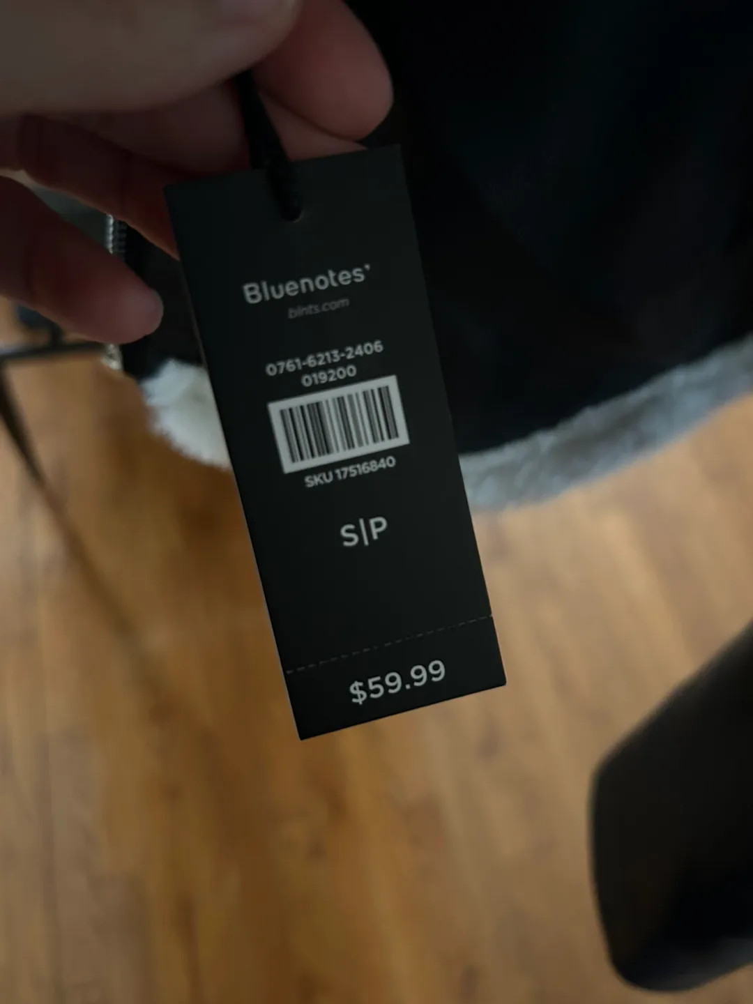 Bluenotes Black Faux Leather Jacket with Faux Fur Trim image indicator(4)