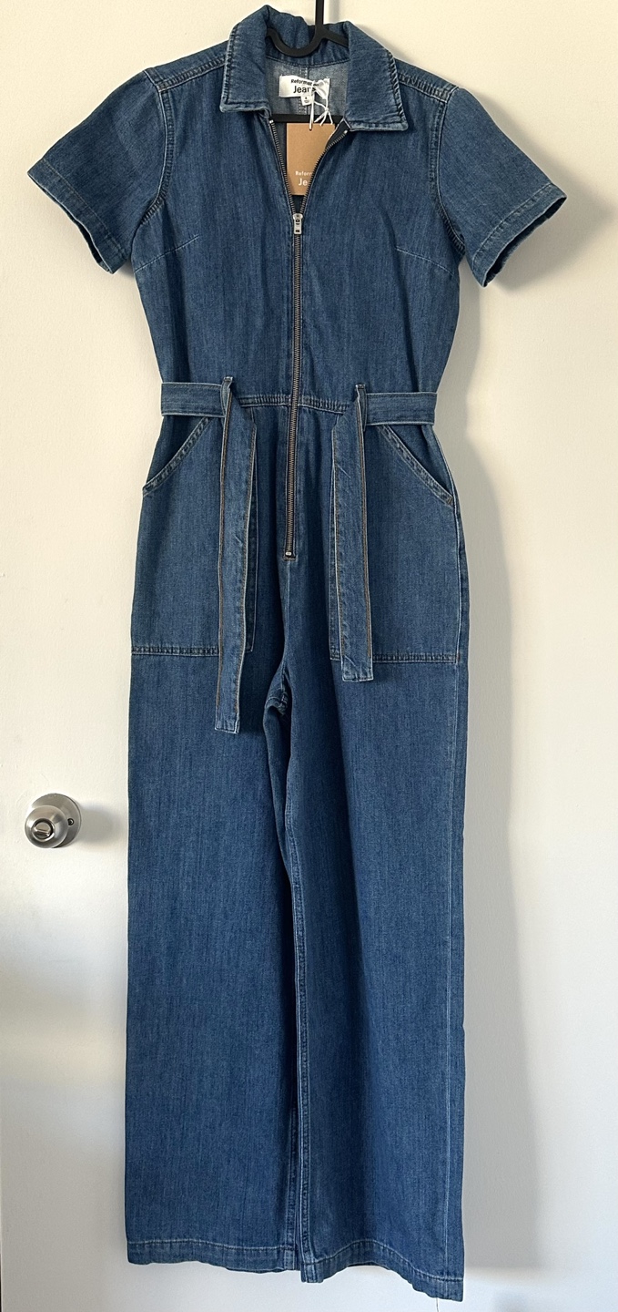 Reformation Denim Jumpsuit - photo 2