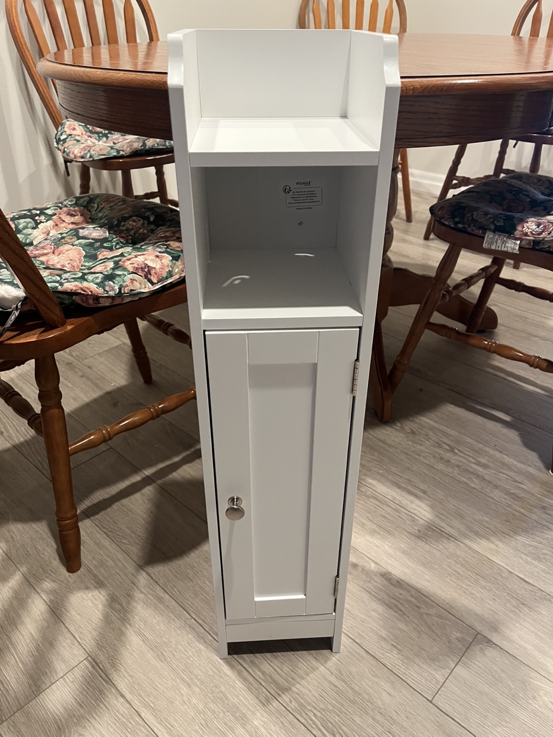 VASAGLE Bathroom Storage Cabinet - White - photo 3