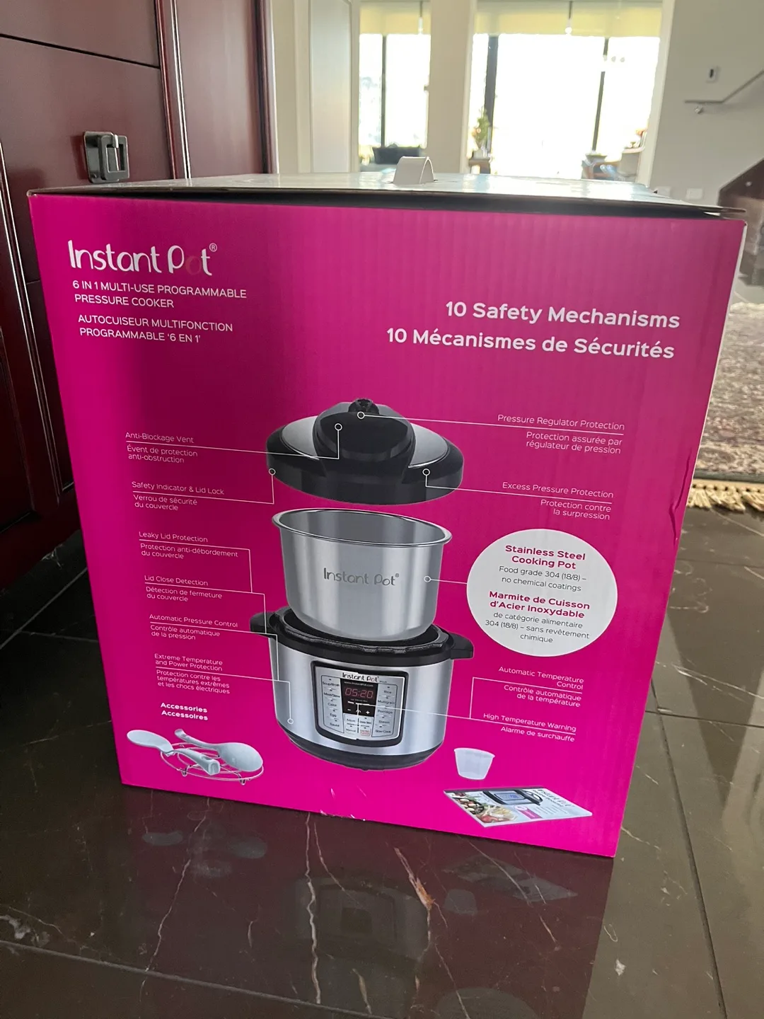 Instant Pot 6-in-1 Multi-Use Programmable Pressure Cooker image indicator(2)