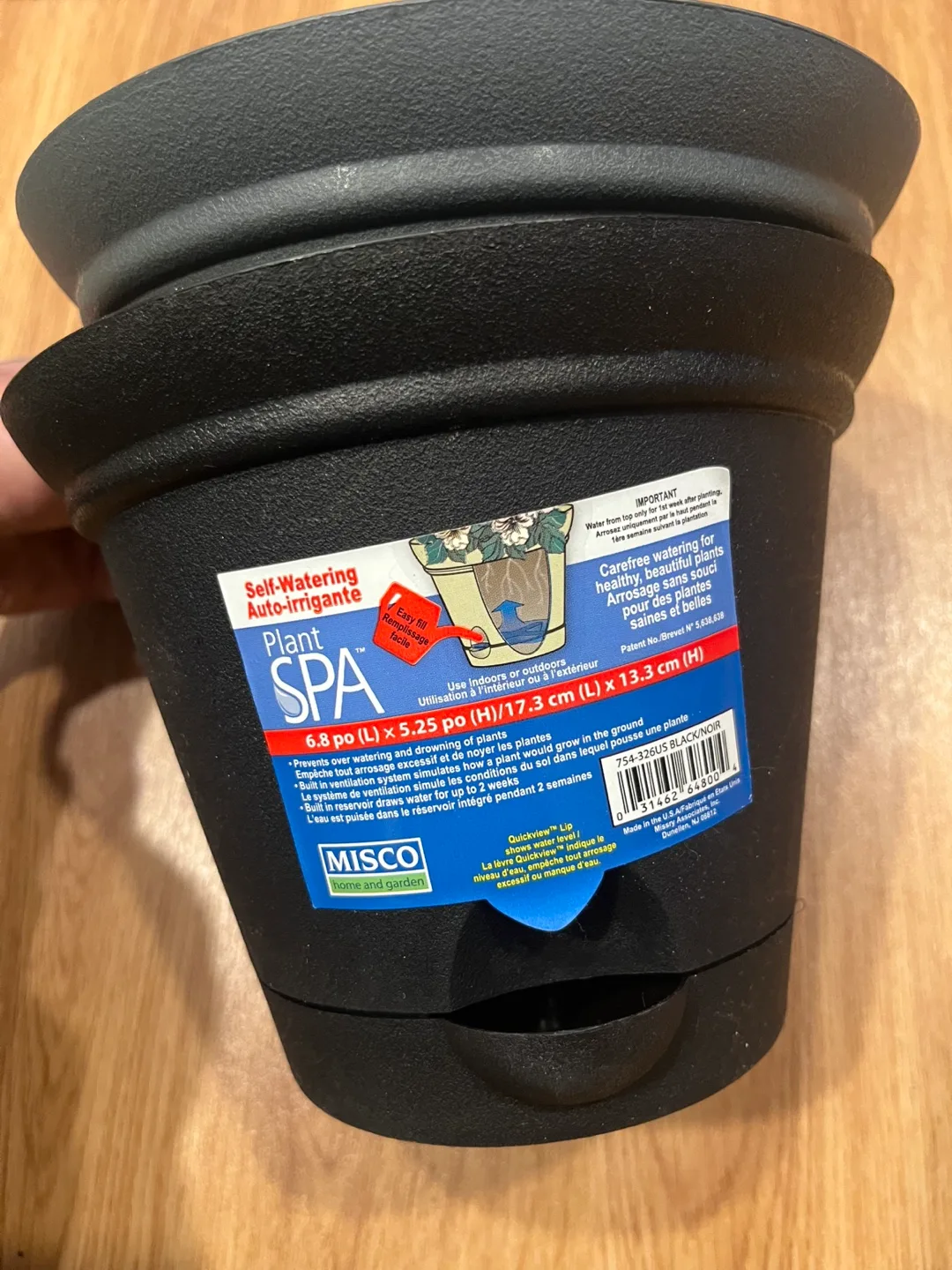 MISCO Plant SPA Self-Watering Pots (2 Pack) 🧡 image indicator(2)