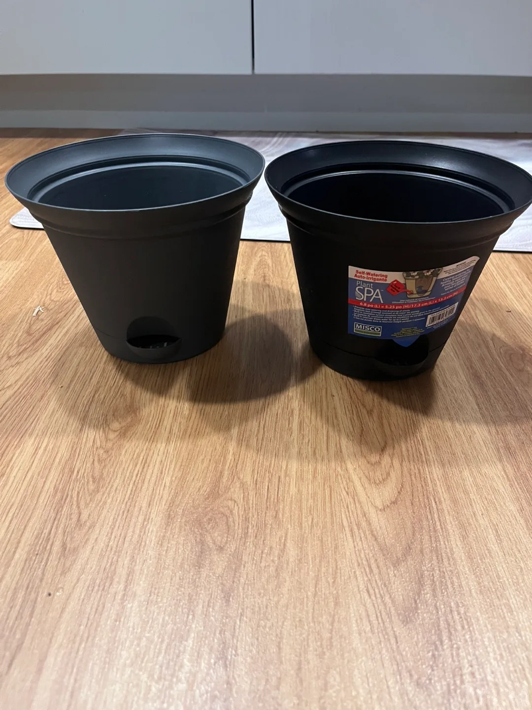 MISCO Plant SPA Self-Watering Pots (2 Pack) 🧡 image indicator(3)