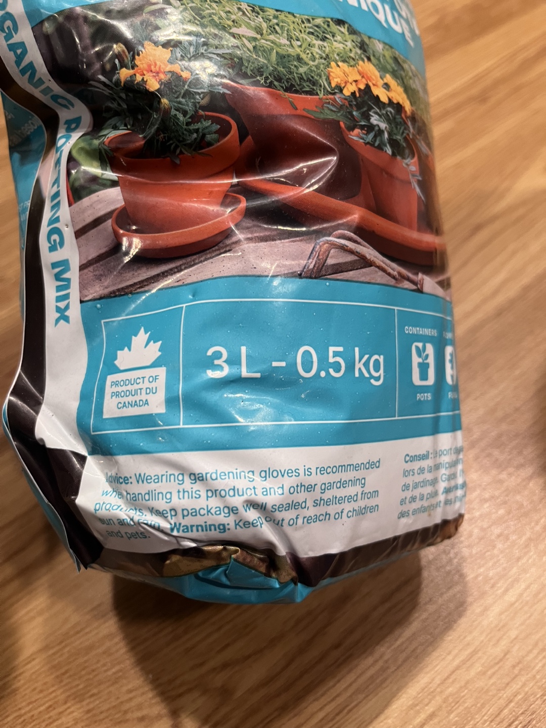 Floral Organic Potting Mix - 3L bag 🧡 - photo 2