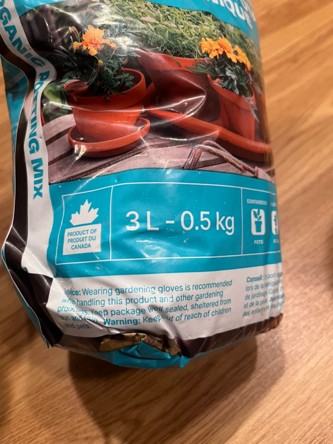 Floral Organic Potting Mix - 3L bag 🧡 image indicator(2)