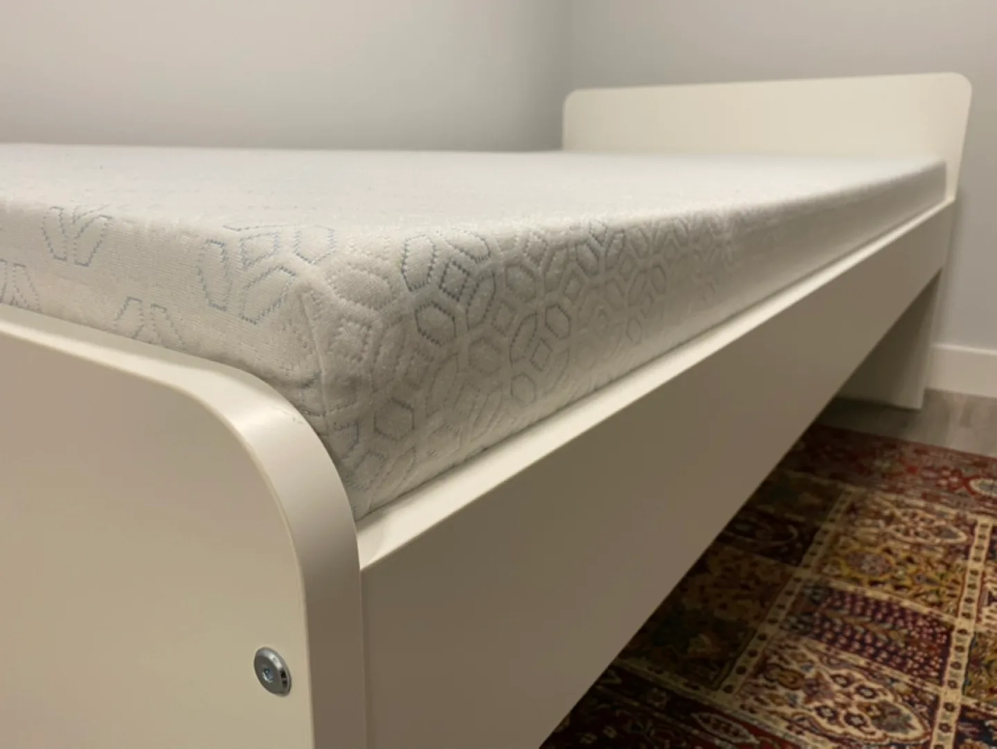 IKEA twin bed frame with mattress image indicator(2)