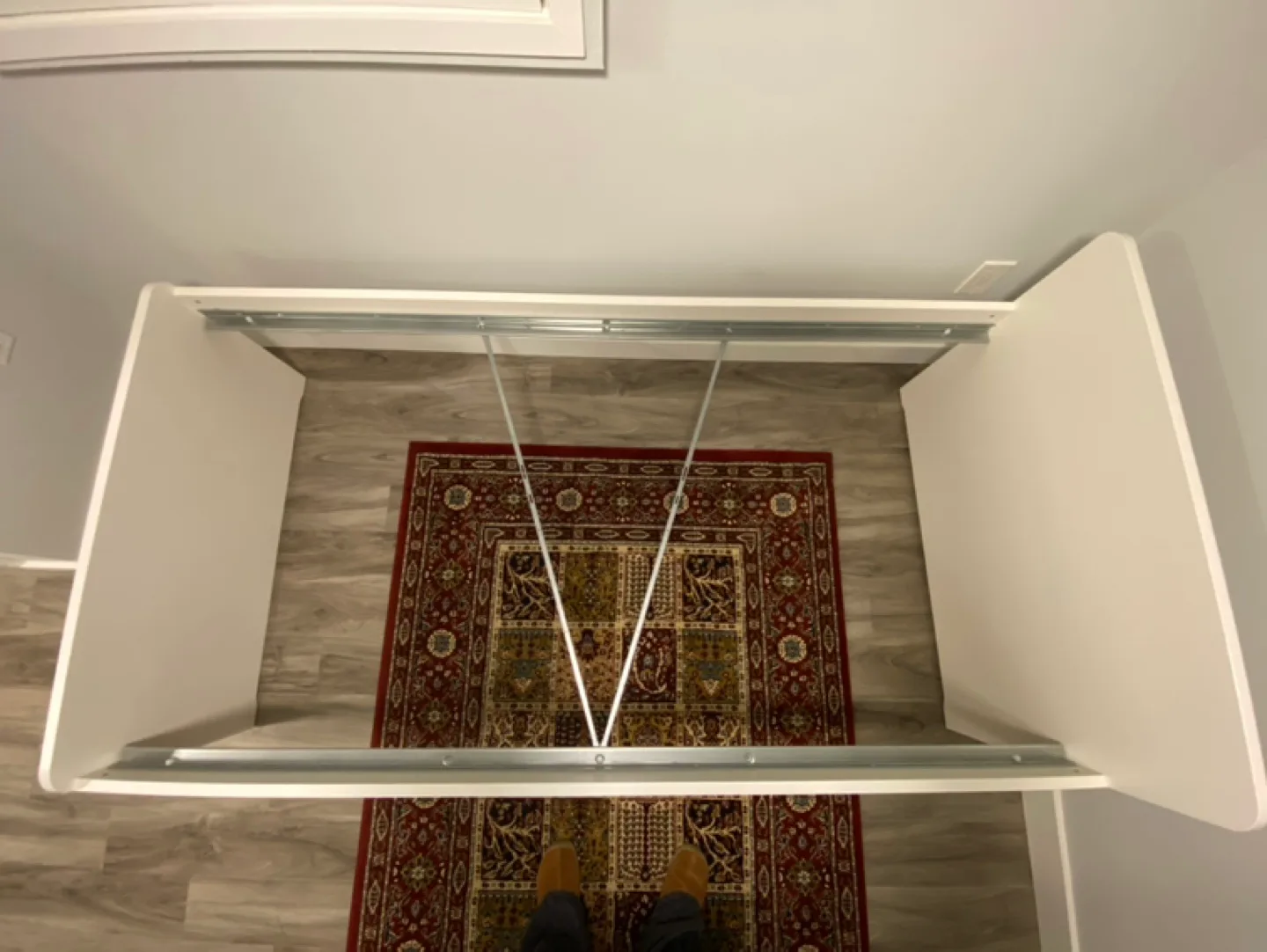 IKEA twin bed frame with mattress image indicator(4)