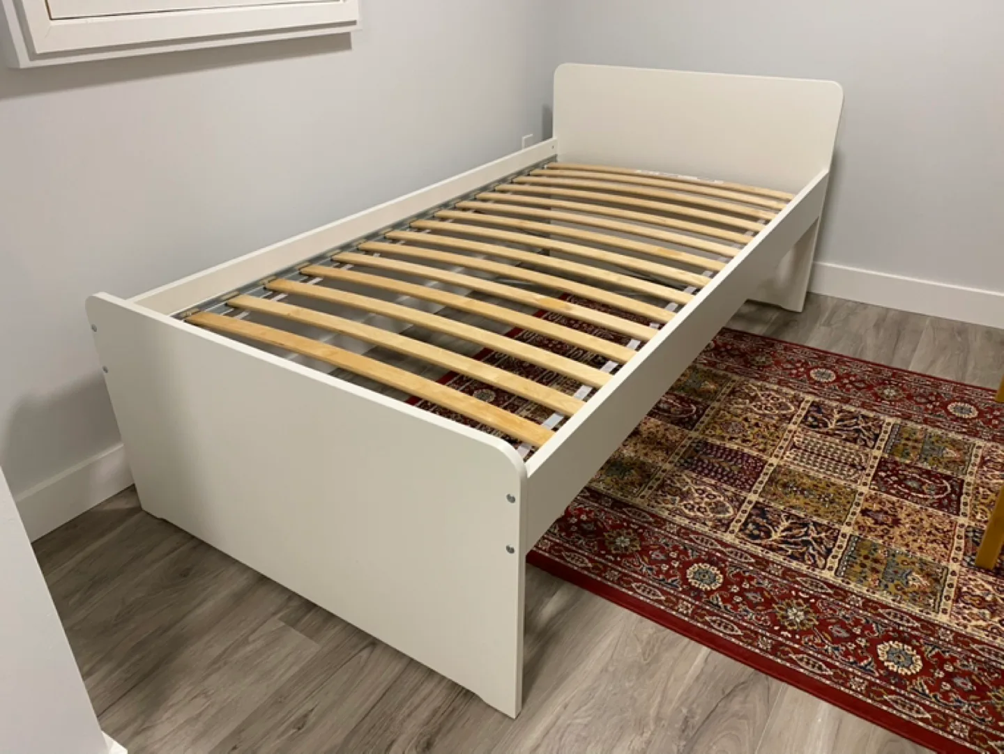 IKEA twin bed frame with mattress image indicator(3)