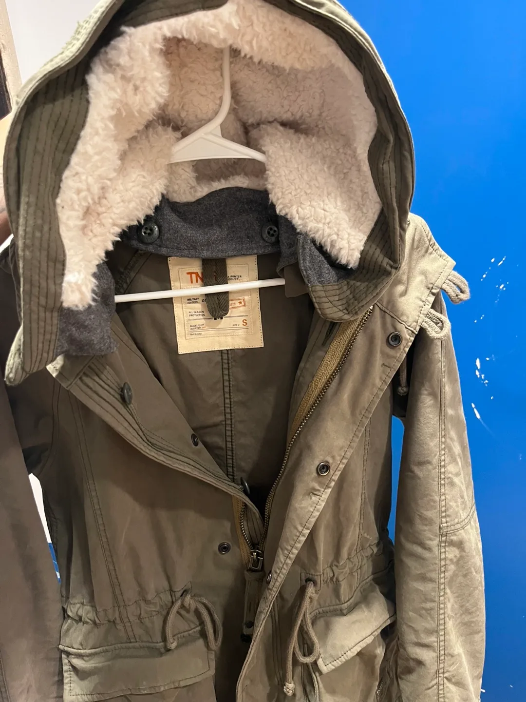 TNA Griffith Parka - Olive Green  🧡 #Thriftypicks #thrifty image indicator(7)