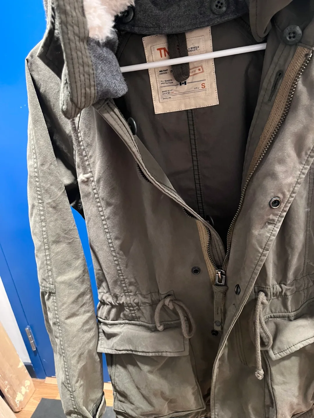 TNA Griffith Parka - Olive Green  🧡 #Thriftypicks #thrifty image indicator(9)