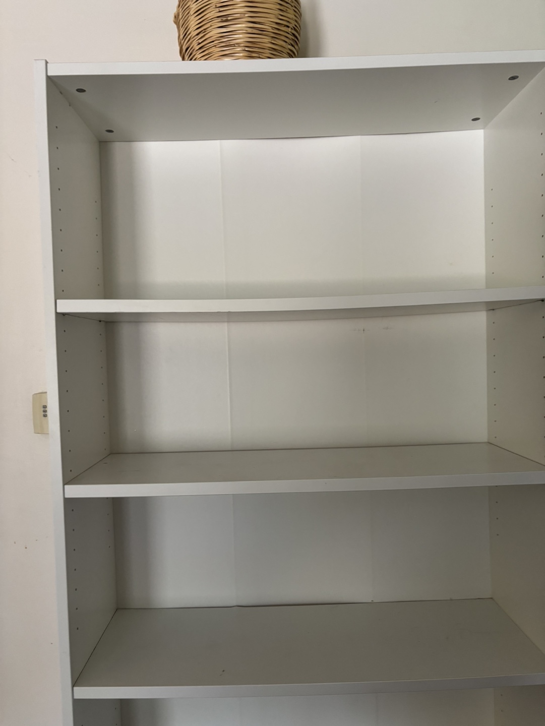 White Bookshelf - 5 Shelves - photo 2