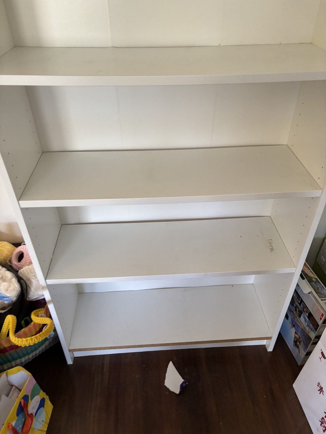 White Bookshelf - 5 Shelves - photo 3