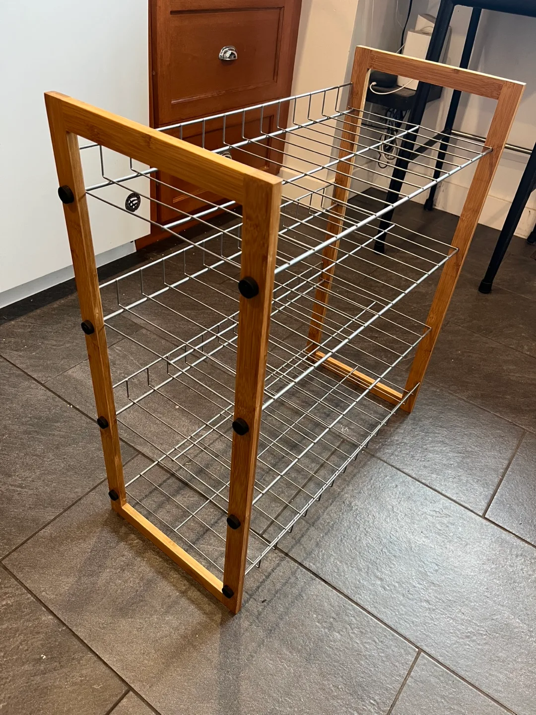 Three-Tier Bamboo Shoe Rack image indicator(2)