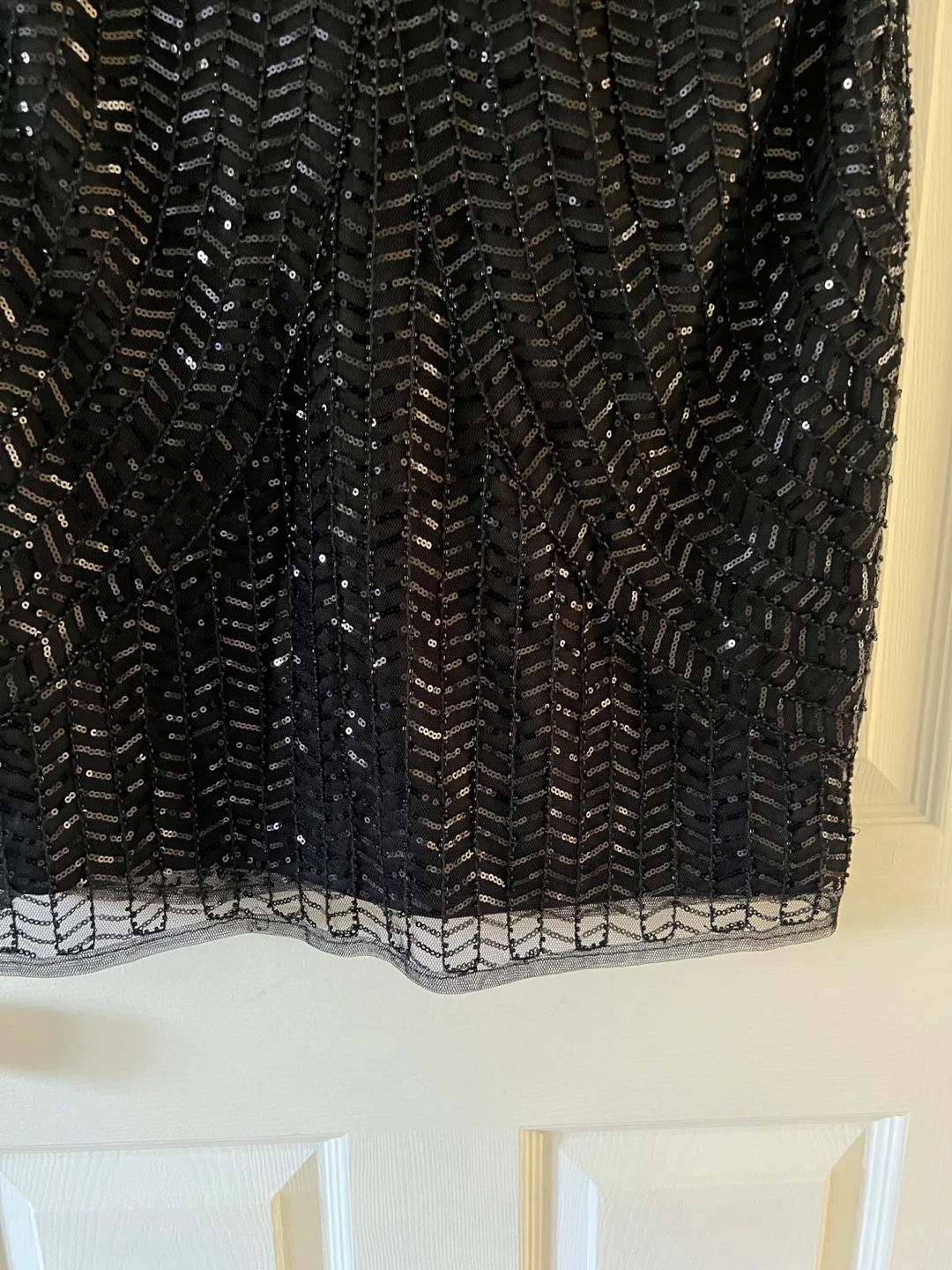 Black Sequin Mini Dress image indicator(7)