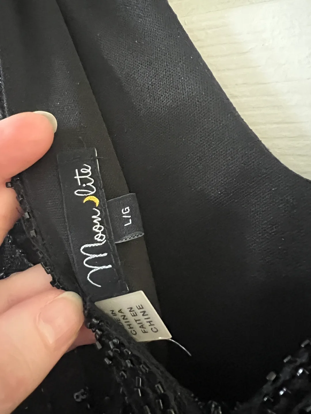 Black Sequin Mini Dress image indicator(6)